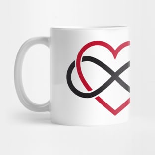 Infinity heart, never ending love Mug